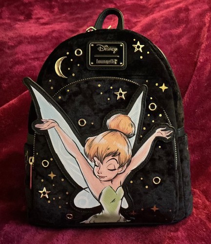 Loungefly tinkerbell black - tinkerbell,