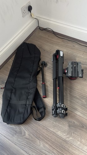 Manfrotto 055 tripod with - tripod,