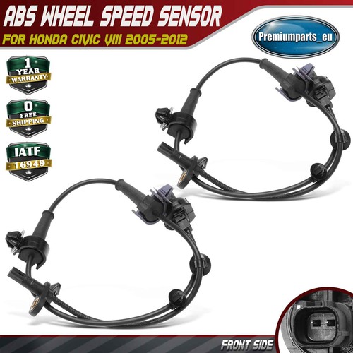 Abs wheel speed sensor - 2x,
