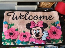 Walt Disney Minnie Mouse Non Slip Bath Door Car Mat Bathroom Kitchen Shower