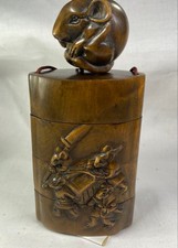 Japanese INRO Box Netsuke