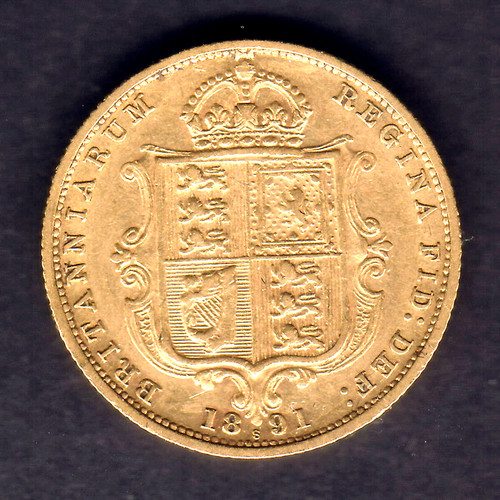 Australia 1891 sydney half - australia.,