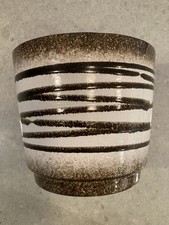 Vintage 1970s West German Pottery / Planter / Plant Pot 806 - 17 By Scheurich