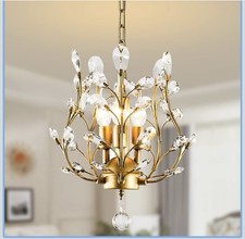 Vintage Crystal Chandelier K9