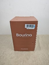 BOURINA Textured Solid Soft Sofa Throw Couch Cover Knitted Decorative Blanke