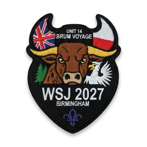 World scout jamboree badge - world,