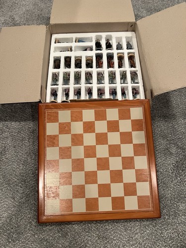 Chess set pieces american - chess,
