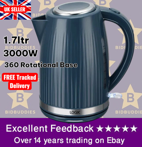 Logik electric plastic kettle - logik,
