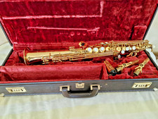 Yamaha Soprano Saxophone YSS-875 Custom With Original Xase