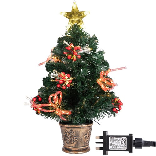 Green christmas tree fibre - green,