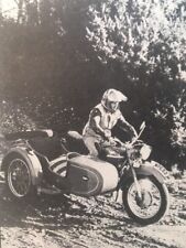 COSSACK URAL 650 OUTFIT - 4 PAGES OF ORIGINAL 1975 ROAD TEST AND ADVERT