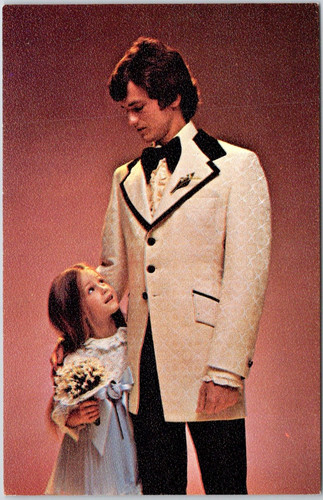 Postcard bridegroom suit - bridegroom,