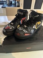 Supreme x NBA x Air Force 1 Mid 'Black' UK 11