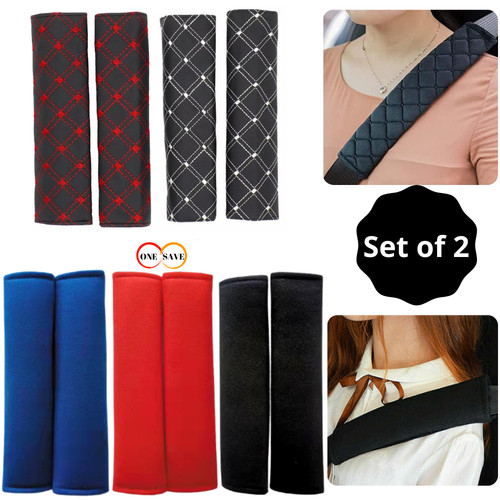 Car seat belt - cover, pads