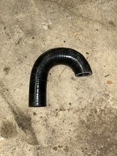 ASH 180-degree elbow 25mm SILICONE HOSE, OIL & FUEL RESISTANT, Black like Samco