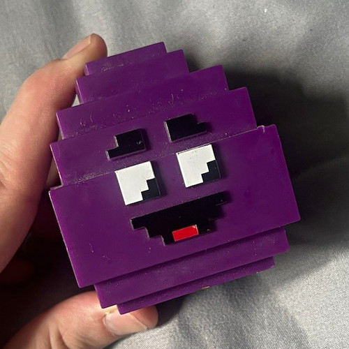 Grimace egg toy from - egg,