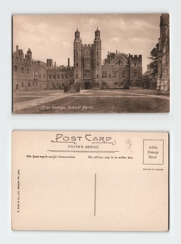 Vintage postcard eton college - postcard,