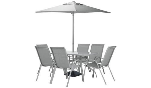 Sicily seater metal patio - sicily,