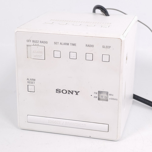 Sony icf alarm - sony,