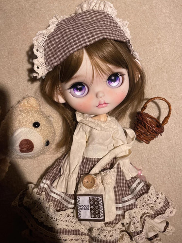 Custom handmade blythe doll - handmade,