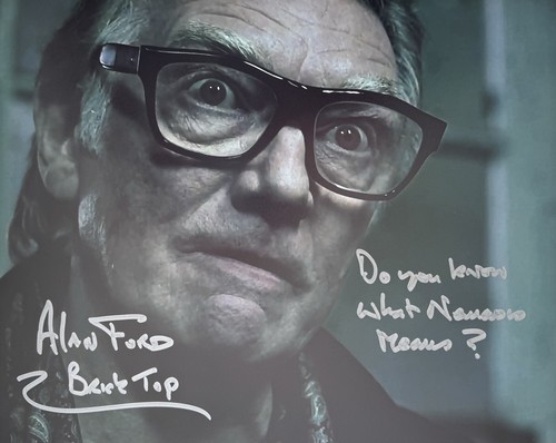 Alan ford signed brick top - alan,