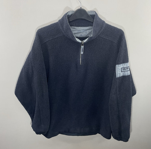 Musto zip navy fleece - 1/4,