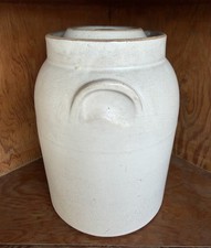 Stoneware Crock Double Handle