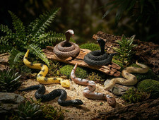 Plastic Snakes 6 types in High