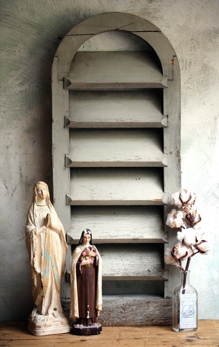 Antique french wooden louvre - antique,