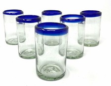 Hand Blown Mexican Drinking