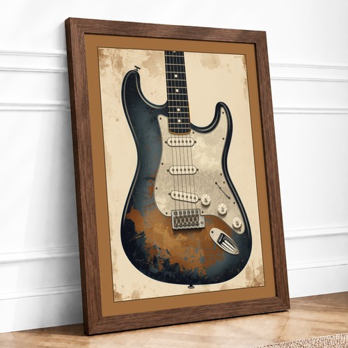 Worn stratocaster vintage - stratocaster,