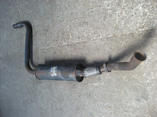 Mercedes 307d front exhaust - 307d,