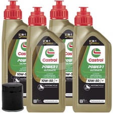 KIT 4L Castrol ULTIMATE 10w50