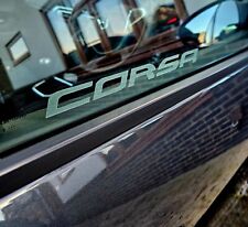 2x Etched window decals, suit