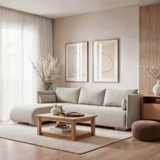 Corner Sofa Bed NESSA