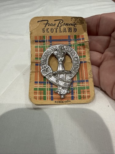 Vintage scottish clan crest - scottish,