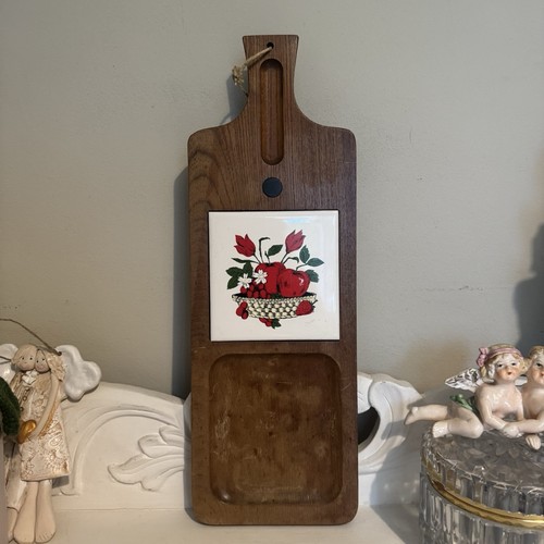 Vintage 1950s retro wooden - 1950s,