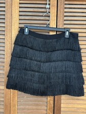 Club Monaco Fringed Flapper