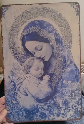 Virgin mary baby jesus - &,