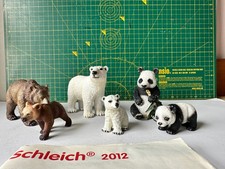 Schleich bears 3 pairs