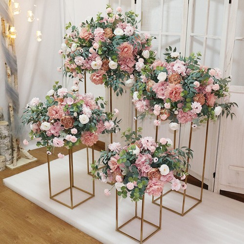Rose gold metal geometric - rose,