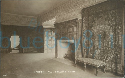 Haddon hall drawing room real - drawing,