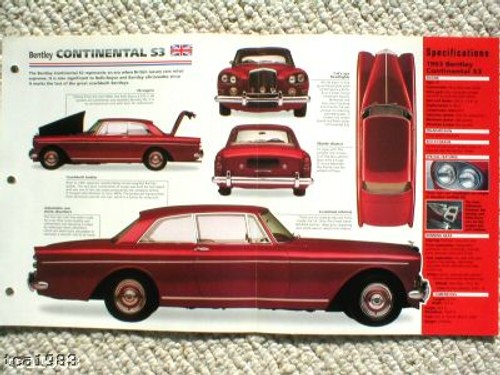 1962 1963 1964 - 1962/1963/1964/1965, bentley