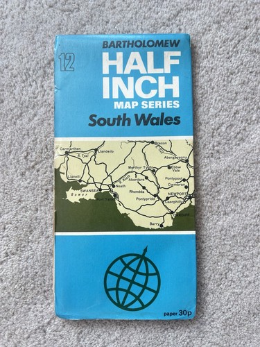 Bartholomew map south wales - bartholomew,