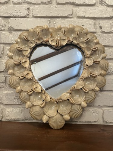 Handmade shell mirror - shell,