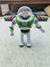 Talking walking interactive Buzz Lightyear Toy Story, Sounds And Lights Working