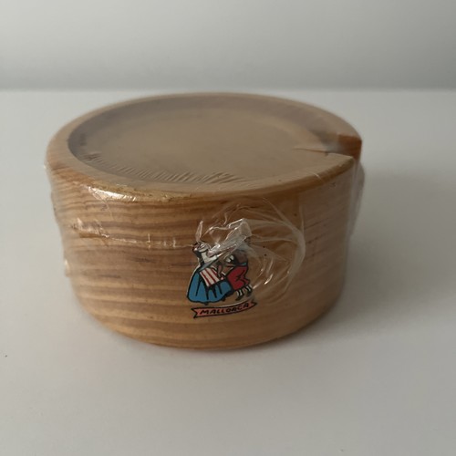Mallorca wooden coasters set - mallorca,