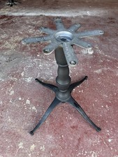 Cast Iron Bistro Table Stands 25 kg 4 Leg Very Stable Adjustable No Top Collect