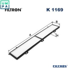 FILTER CABIN AIR K 1169 FOR