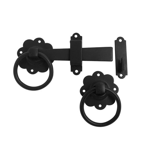 Ring gate latch twisted - ring,